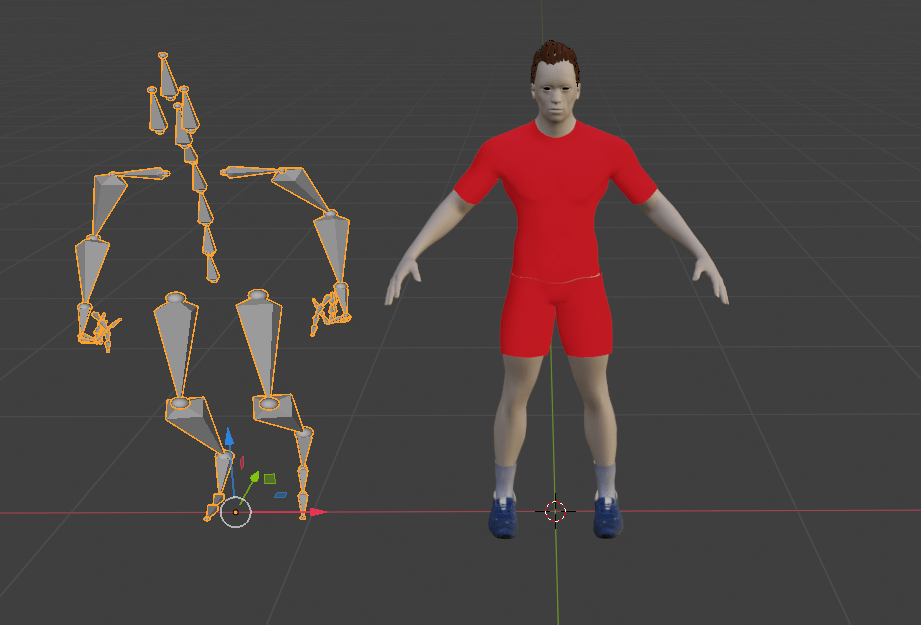 Blender armature fk