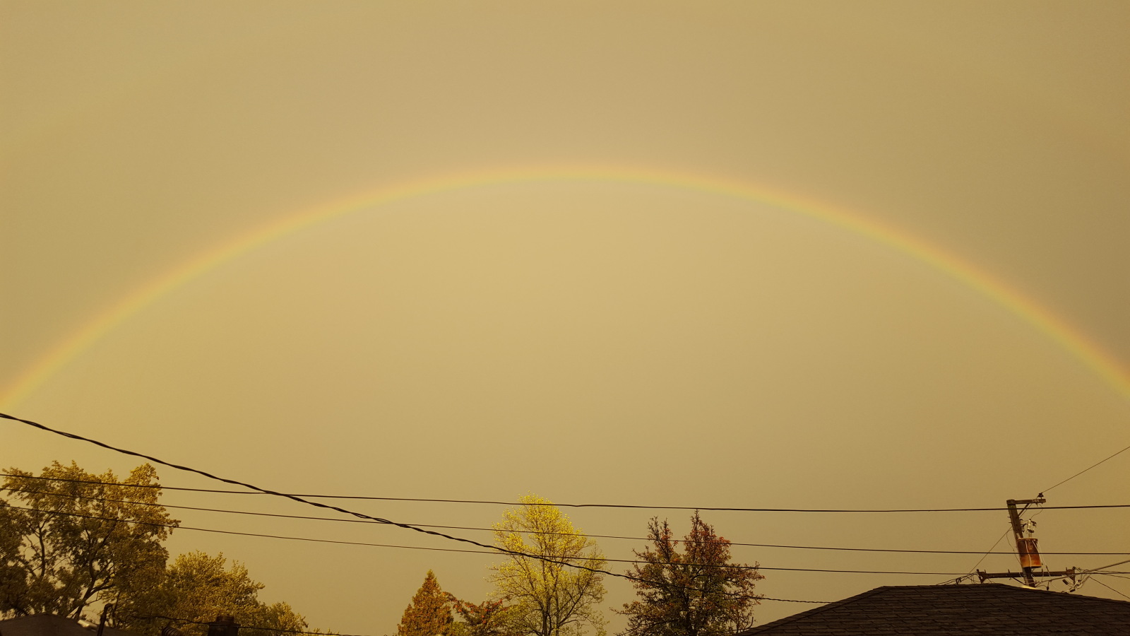meteorology Why was the sky SO yellow? Earth Science Stack Exchange