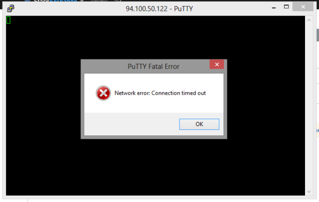 networking Unable to connect to my Ubuntu machine using Putty