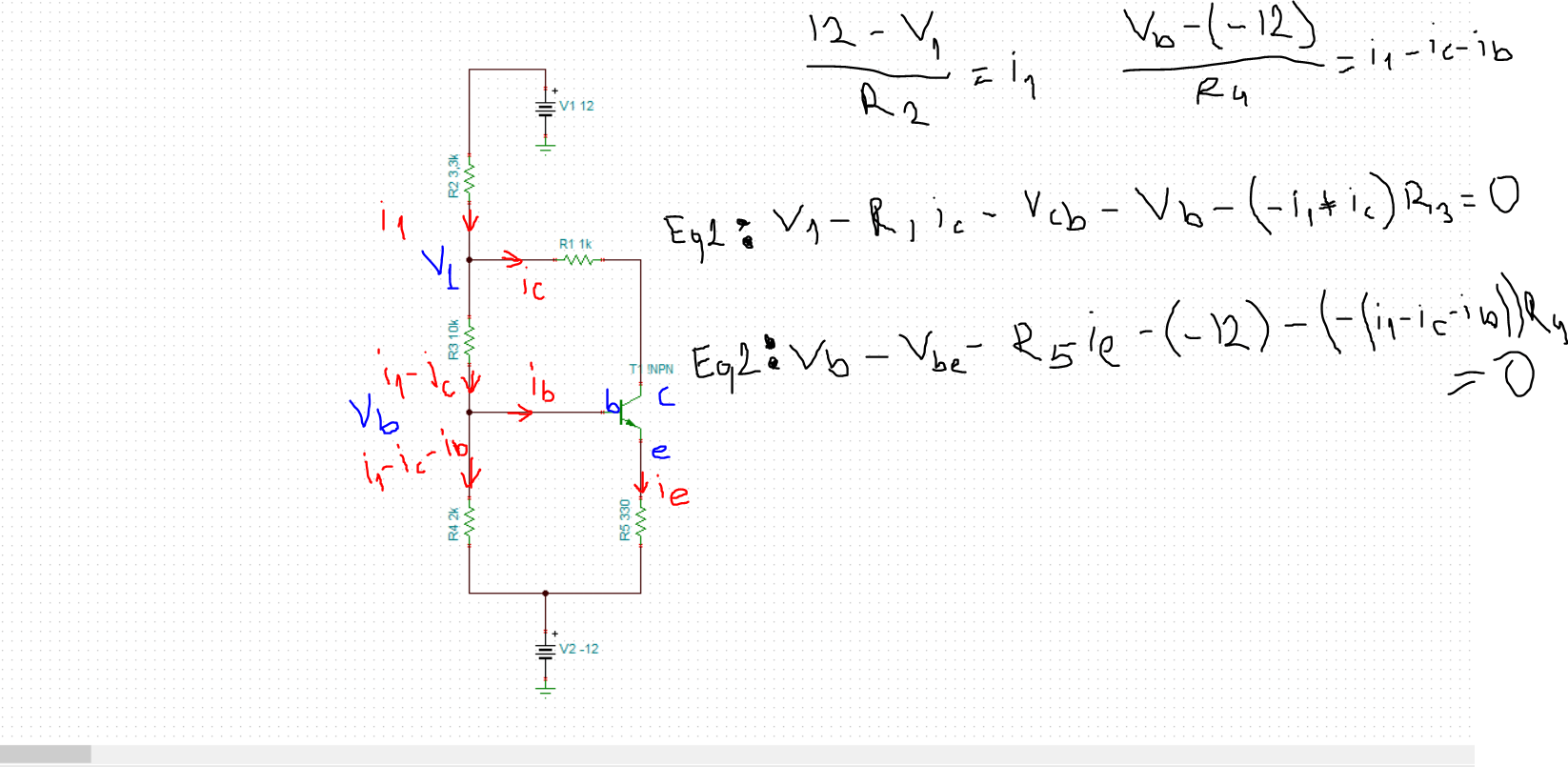 resistors BJT voltage divider bias problem Electrical