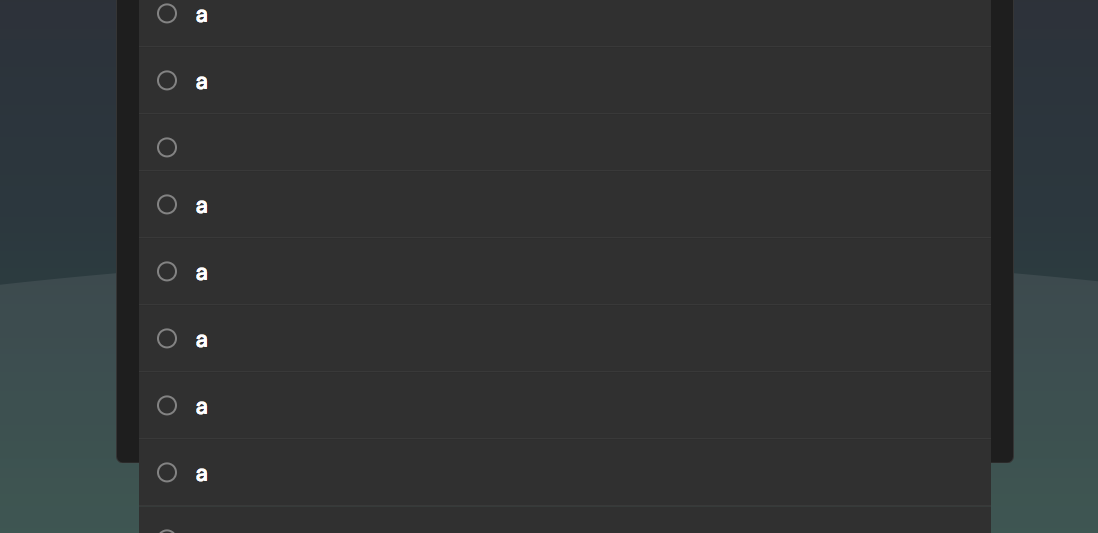 css Scrolling on overflow when making a list of N items Stack Overflow