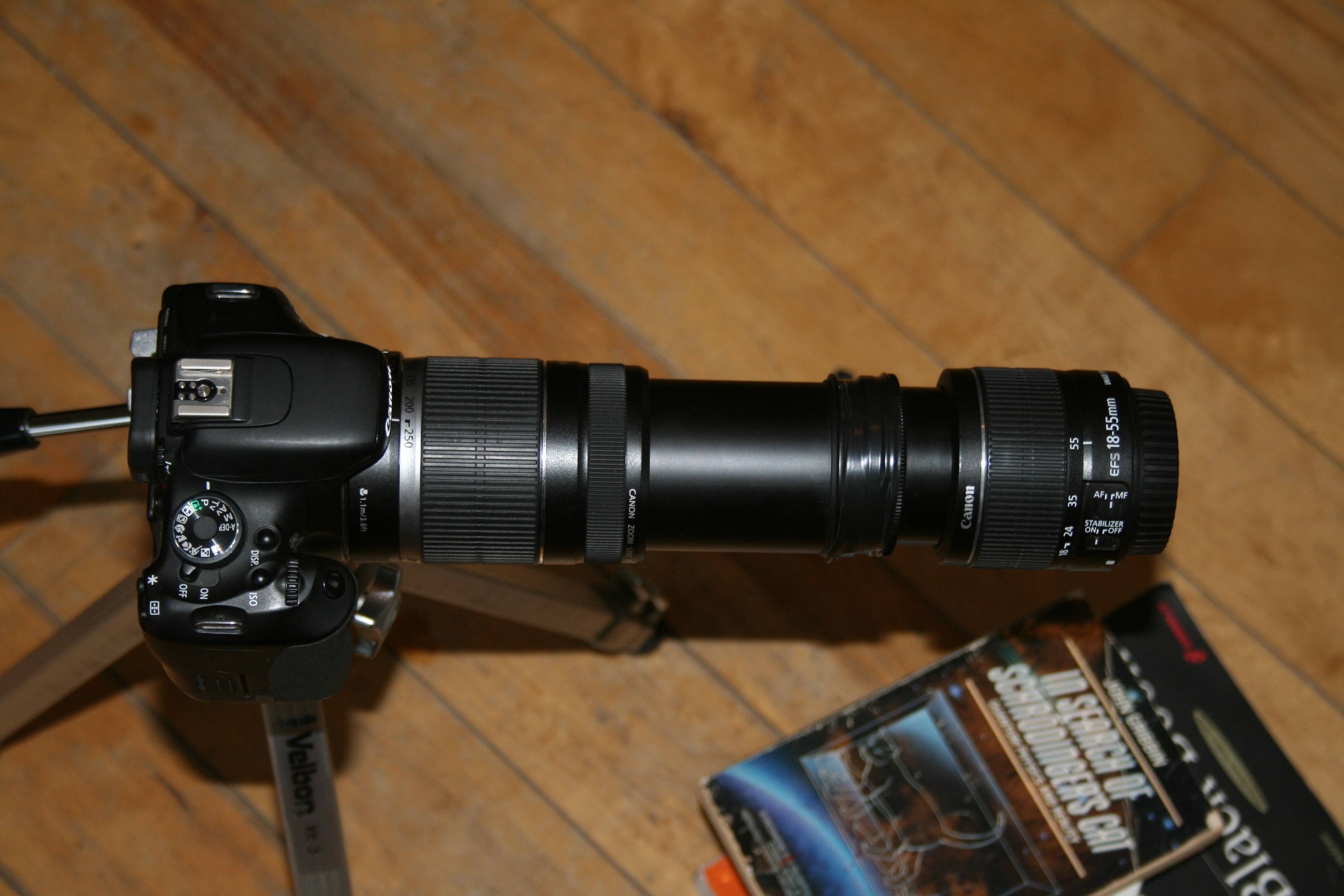 macro How to make a microscope with a DSLR camera