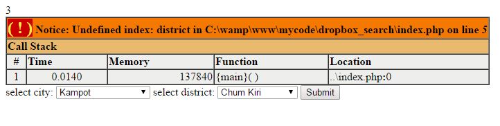 jquery How can i get value from select option using ajax and php