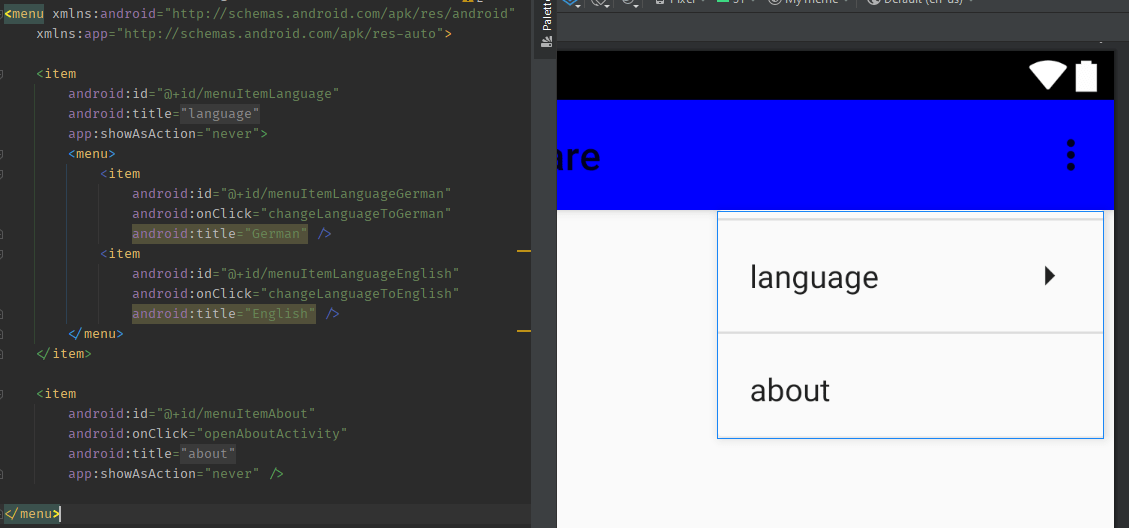 What is the better or easier way to create "nested" menus in Jetpack