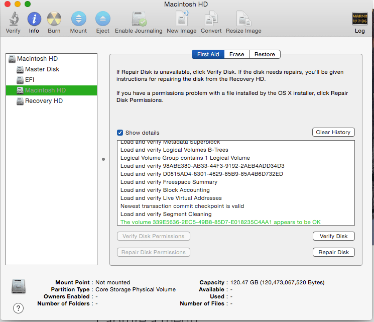 mac Why does Disk Utility show one "Macintosh HD" as a logical drive