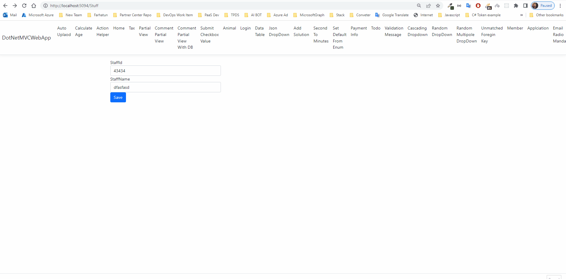 c How to make a button click in Core 3.1 Stack Overflow