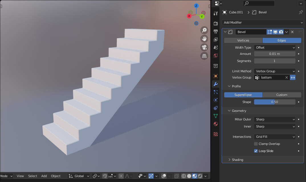 modeling How do I make steps like these? (Staircase) Blender Stack