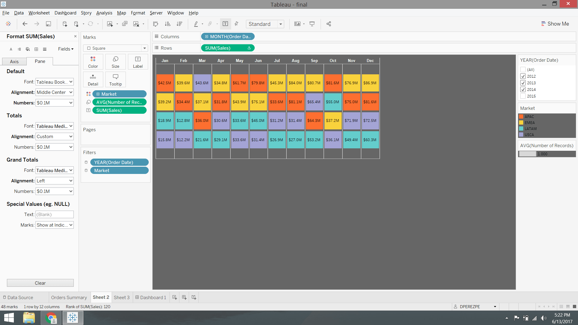 whitespace Tableau Remove extra space within sheet border Stack
