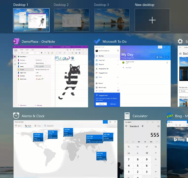 Change name of Virtual Desktop in Windows 10 Super User