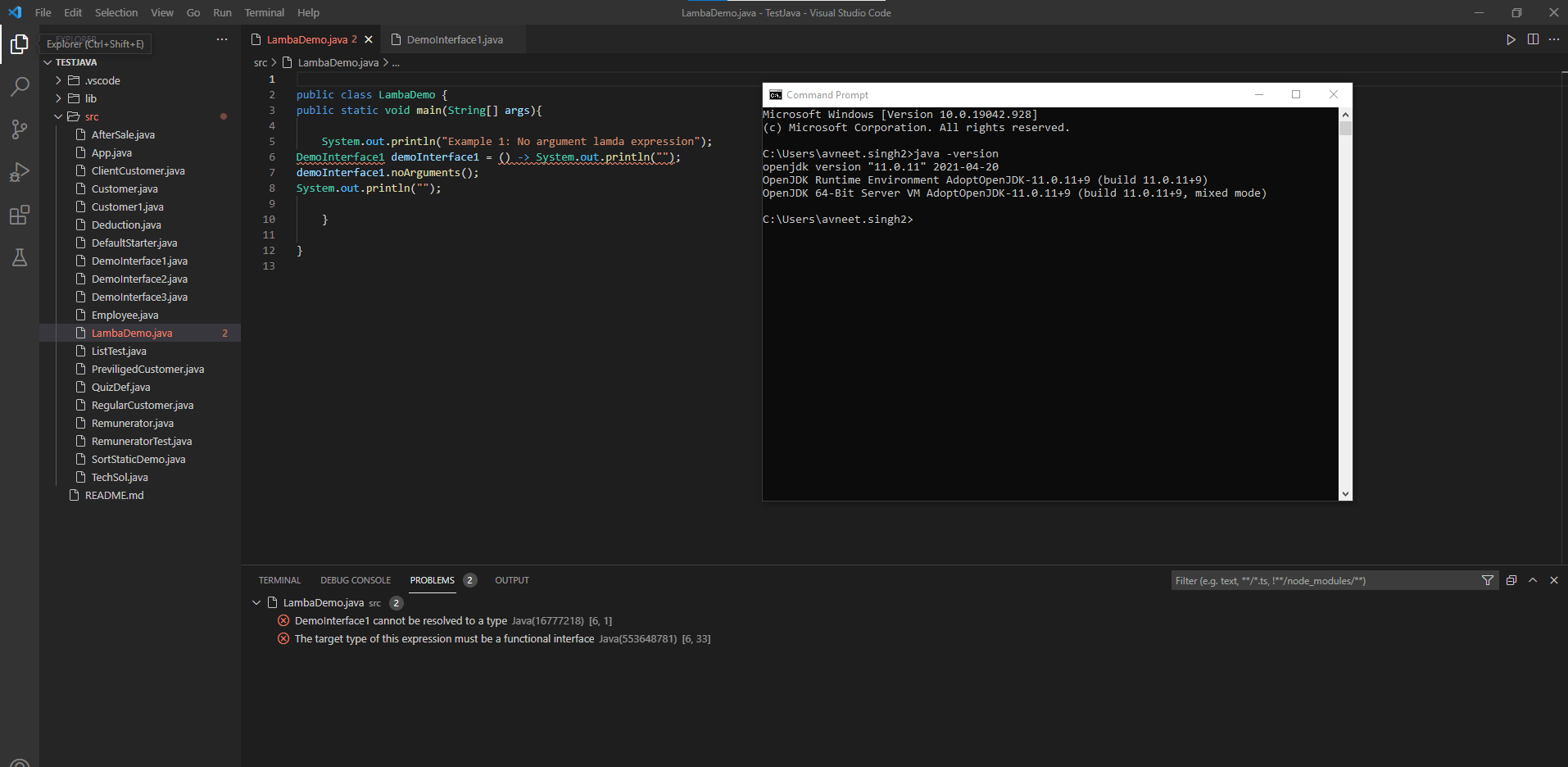 Getting error File cannot be resolved to a type for java