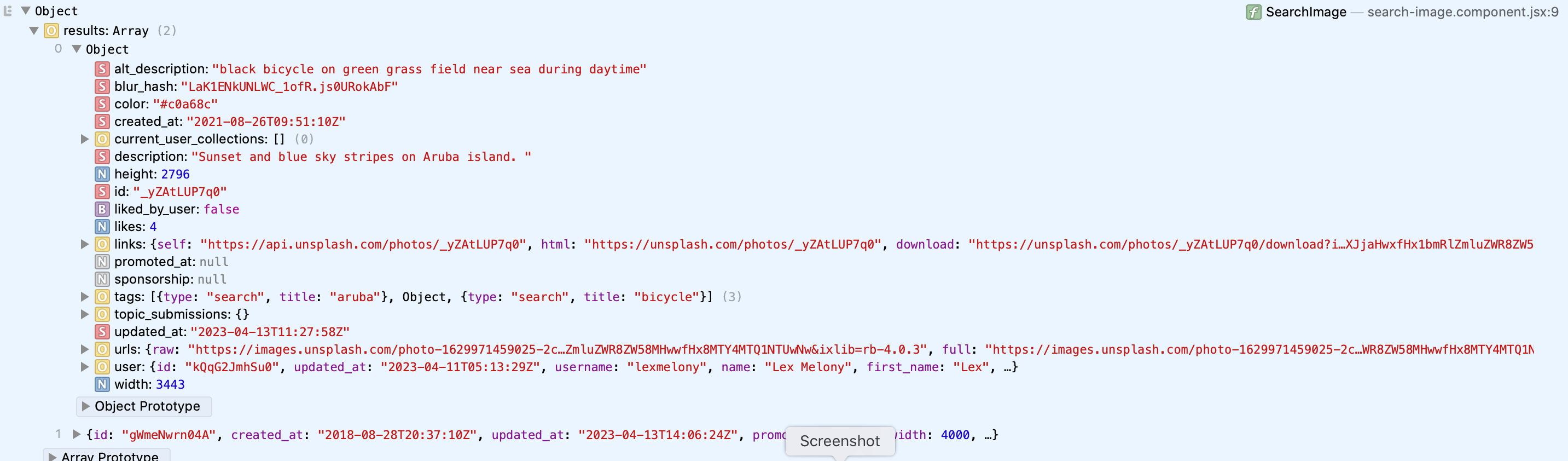 javascript How to loop over this API response object in React and get