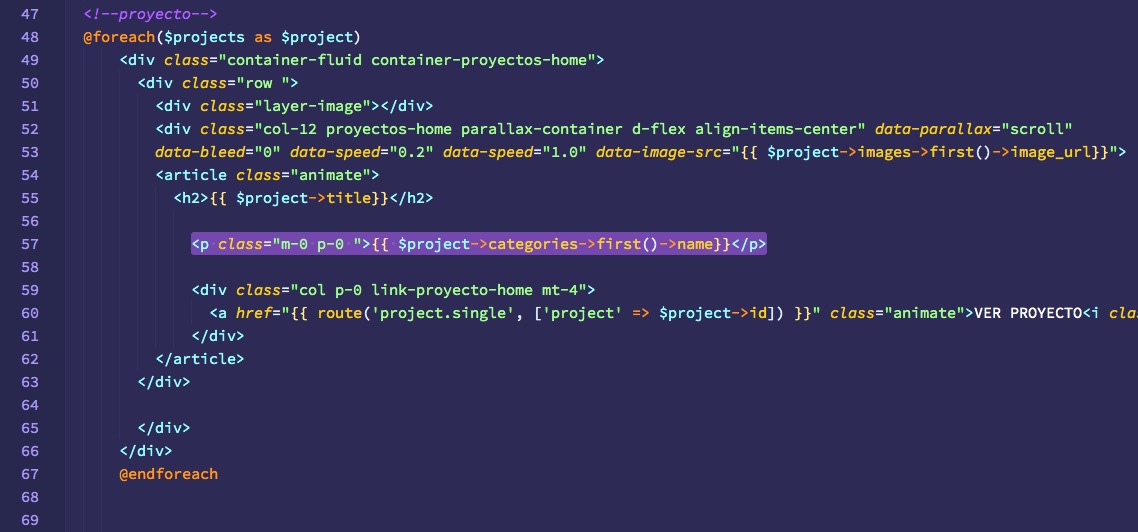 how to get all items of collection from relationship in laravel blade