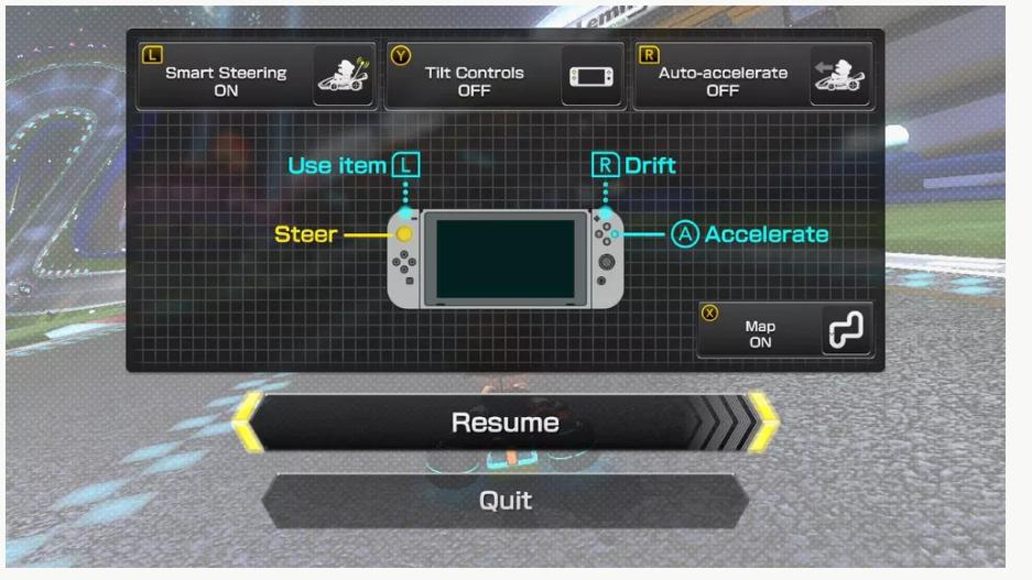 [Resuelta] mariokart8deluxe ¿Qué son estas opciones en