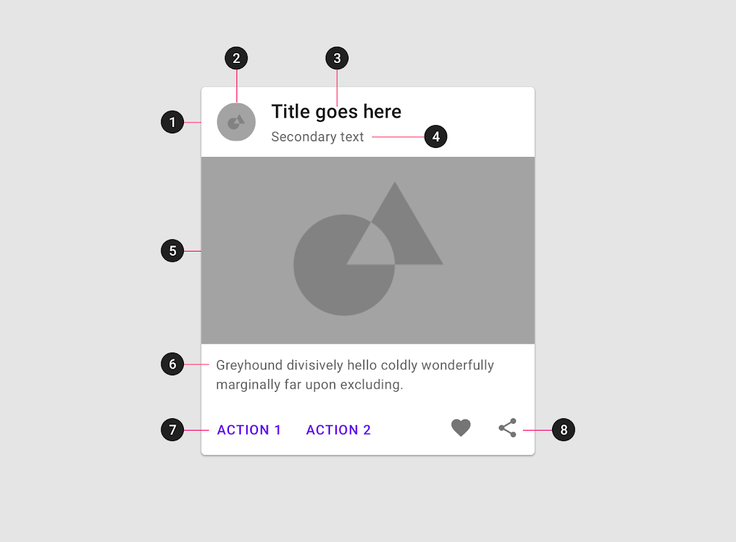 How to make Cardview According to material design in android? Stack
