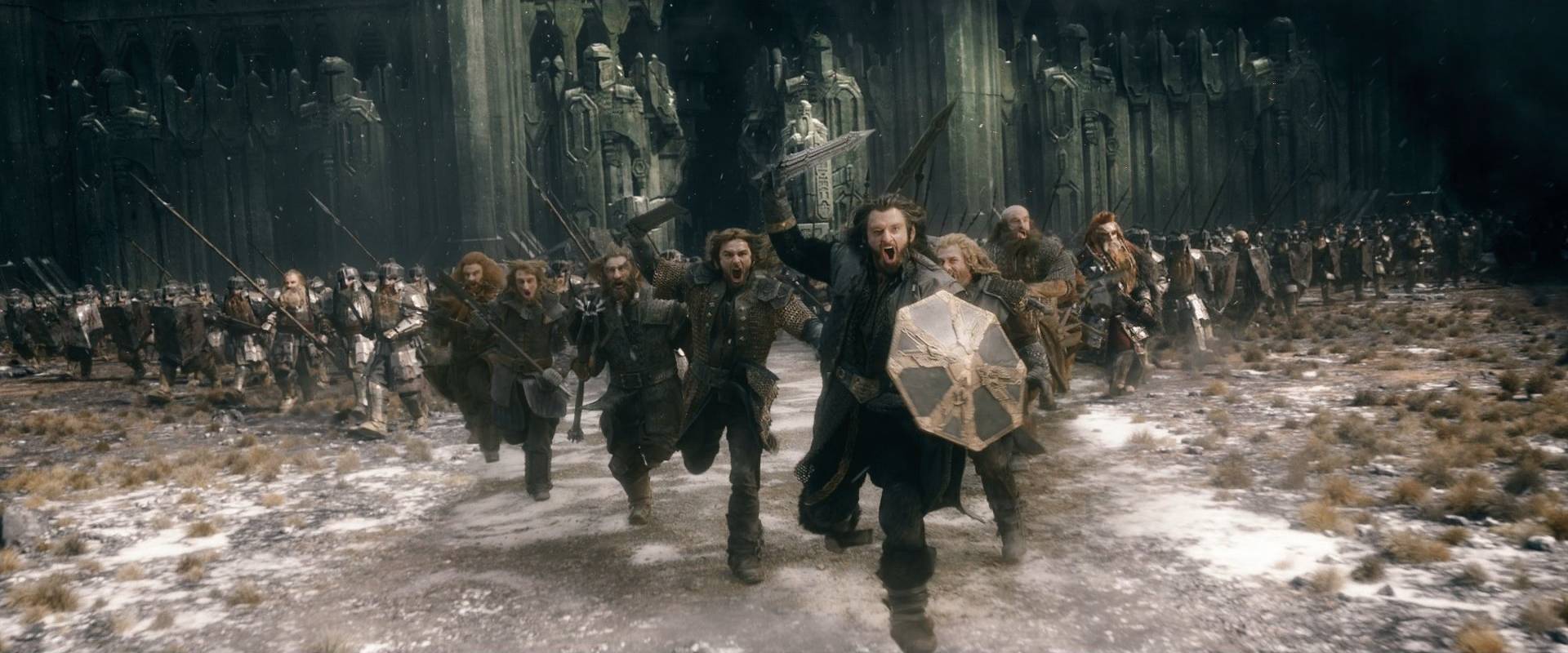 tolkiens legendarium Why didn't the dwarves use their shiny armor for the final battle
