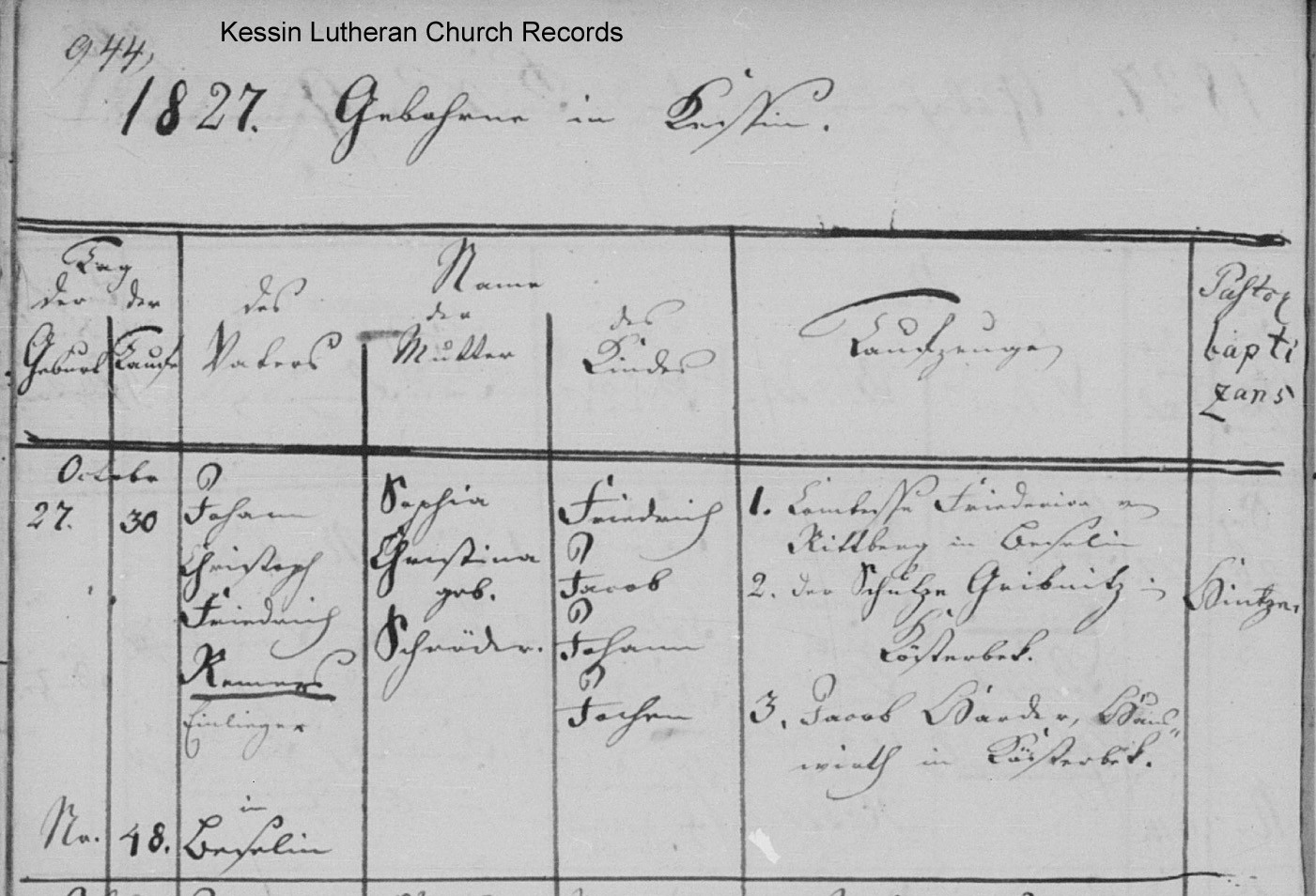 germany Which of these German birth records is correct? Genealogy