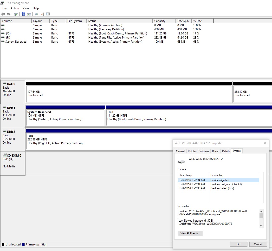 partitioning My Hard Drive has been Mysteriously Overwritten by Two Bad Partitions Super User