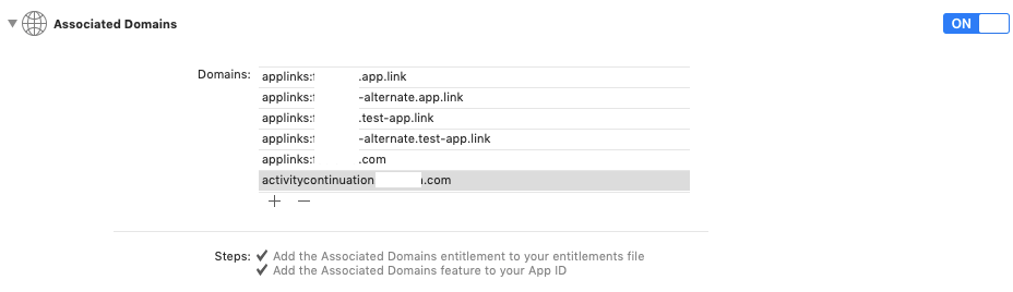 Universal links does not work with React Native Stack