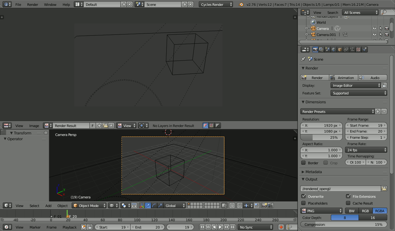 scripting change and update Spot Size when camera lens