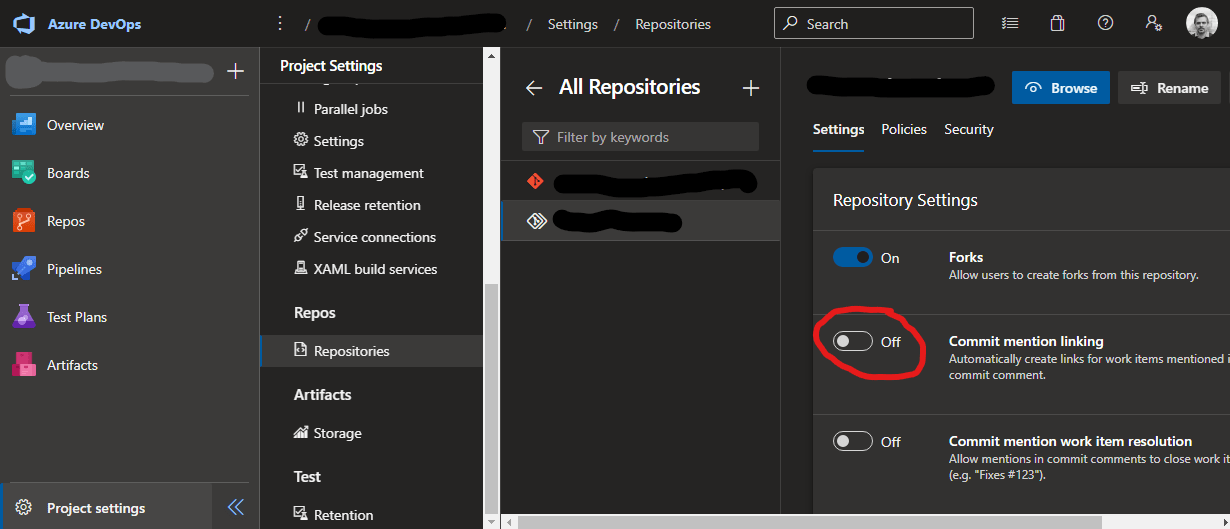 azure devops AzureDevOps Link git commit or branch to work item via