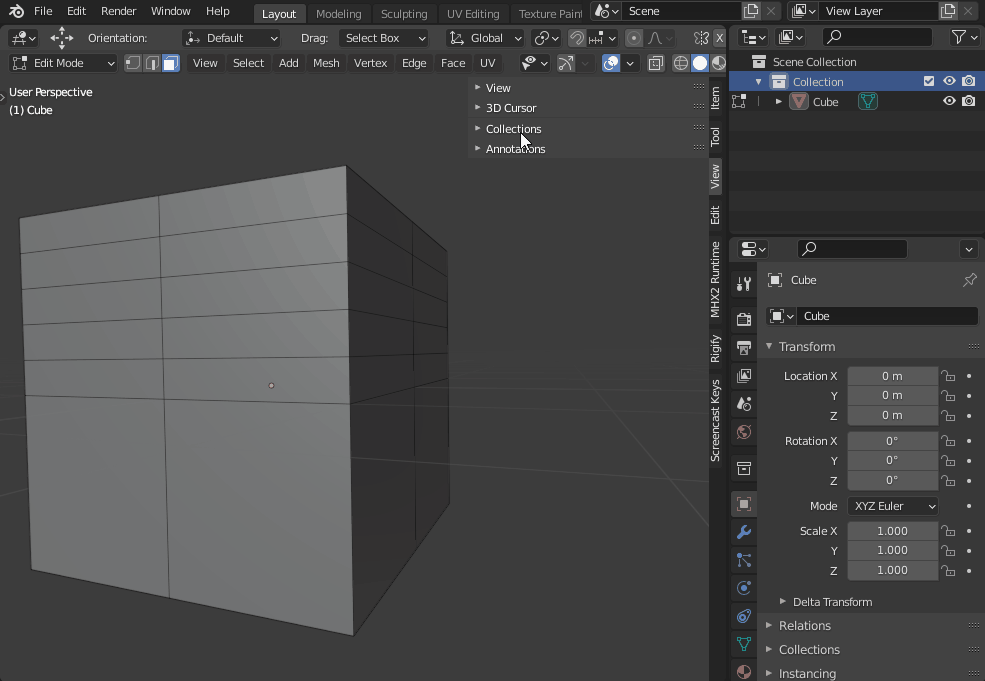 python How to find polygon number of a structure in blender
