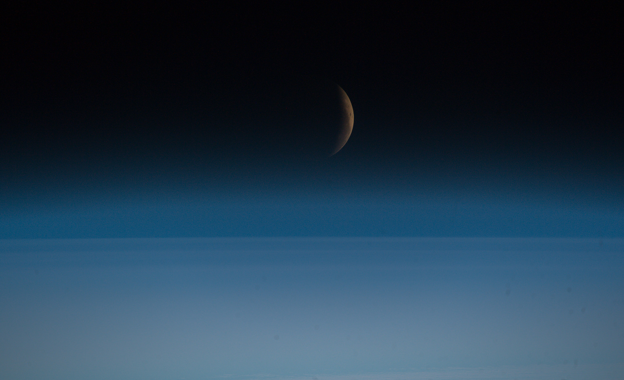 astronauts Has the Earth's shadow on the Moon (lunar eclipse) ever