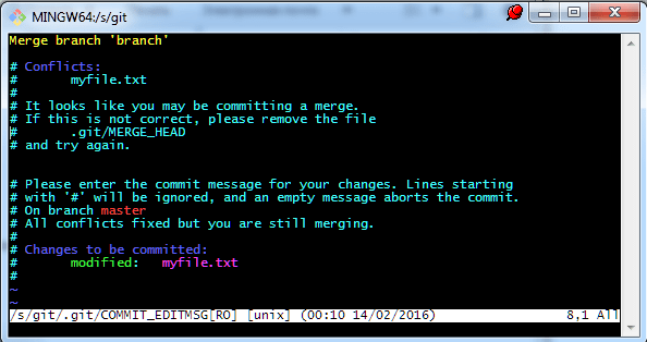 git Не дает сделать merge Stack Overflow на русском