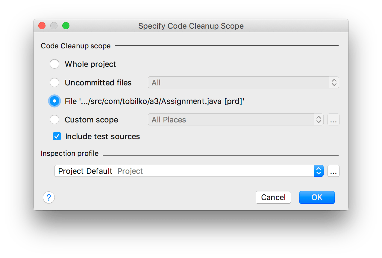 java IntelliJ Idea automatically remove unnecessary "throws