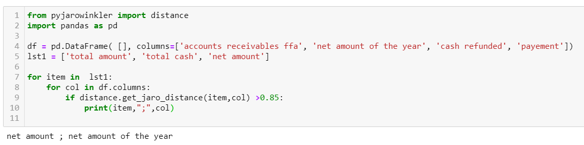regex find similar match from list to column names of a dataframe in python Stack Overflow
