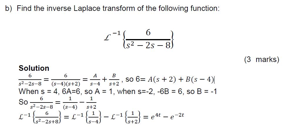calculus Can an Inverse Laplace transform have 2 different answers