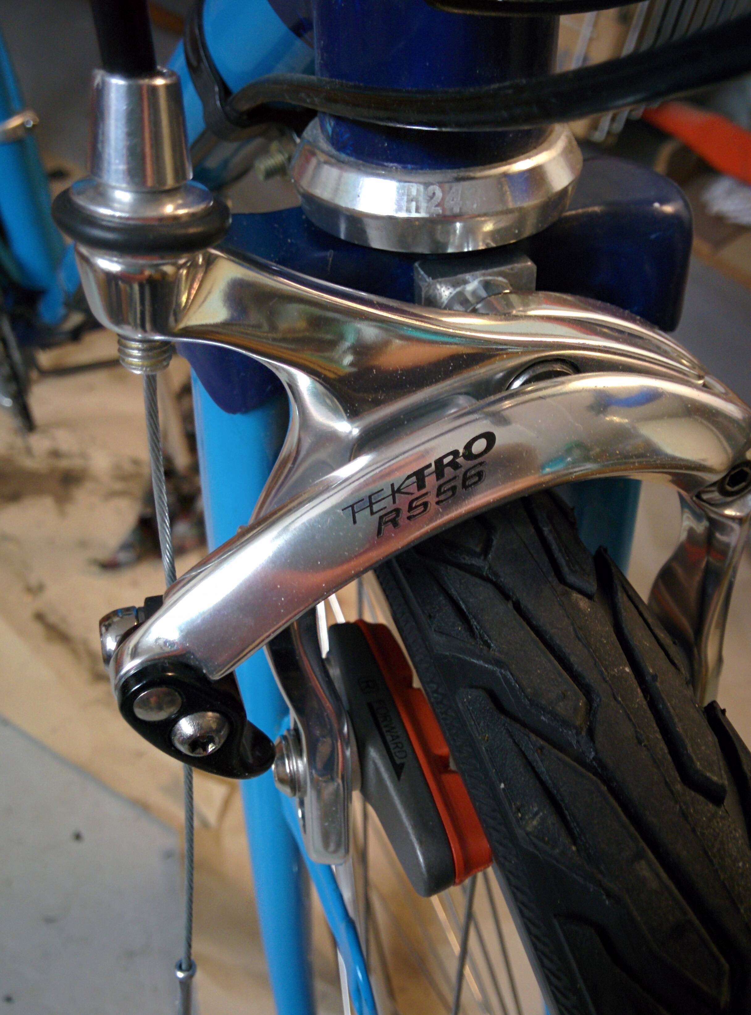 Shimano R451 Front Caliper Reach Long Black by Road