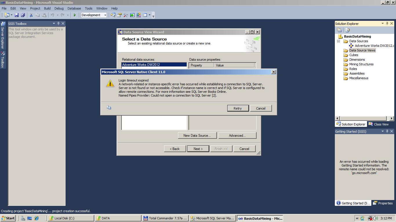 MS SQL Server Login timeout expired Database Administrators Stack