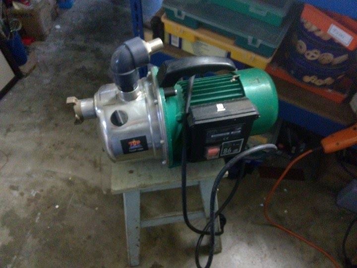 Water pump as air pump or vacuum pump Home Improvement Stack Exchange
