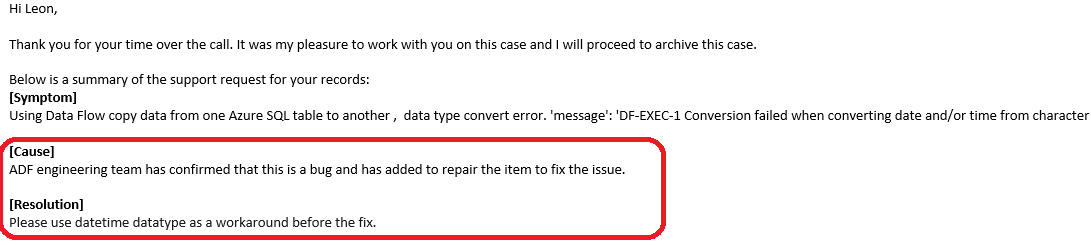 Why does Azure Data Factory seemingly insist on inserting DateTimes as