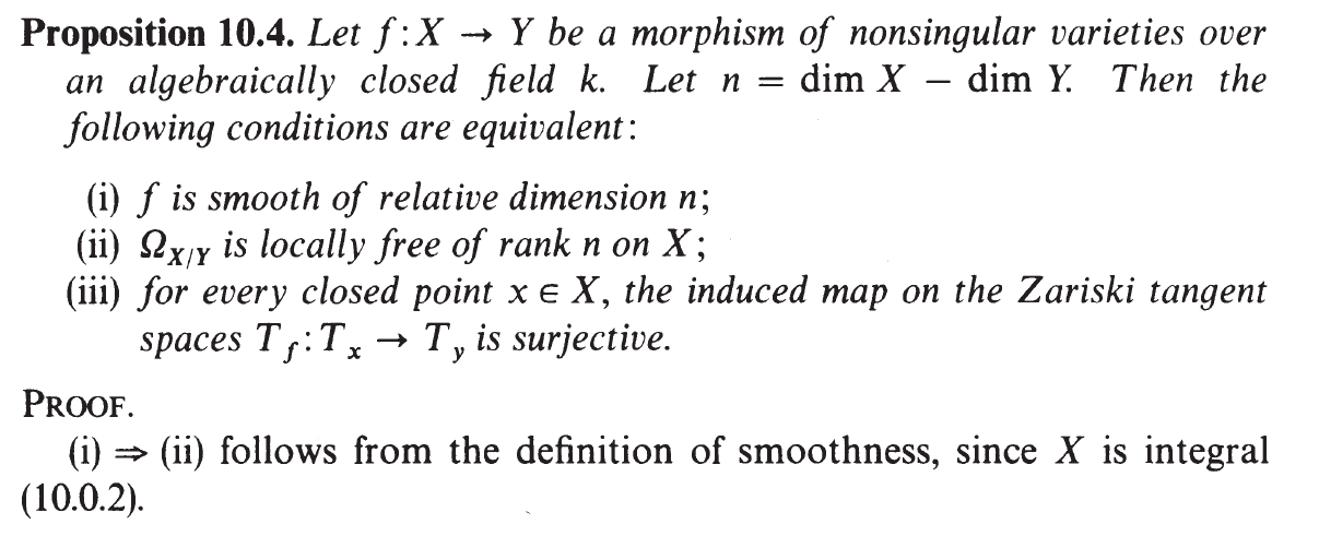 algebraic geometry Hartshorne III.10.4 Mathematics Stack Exchange
