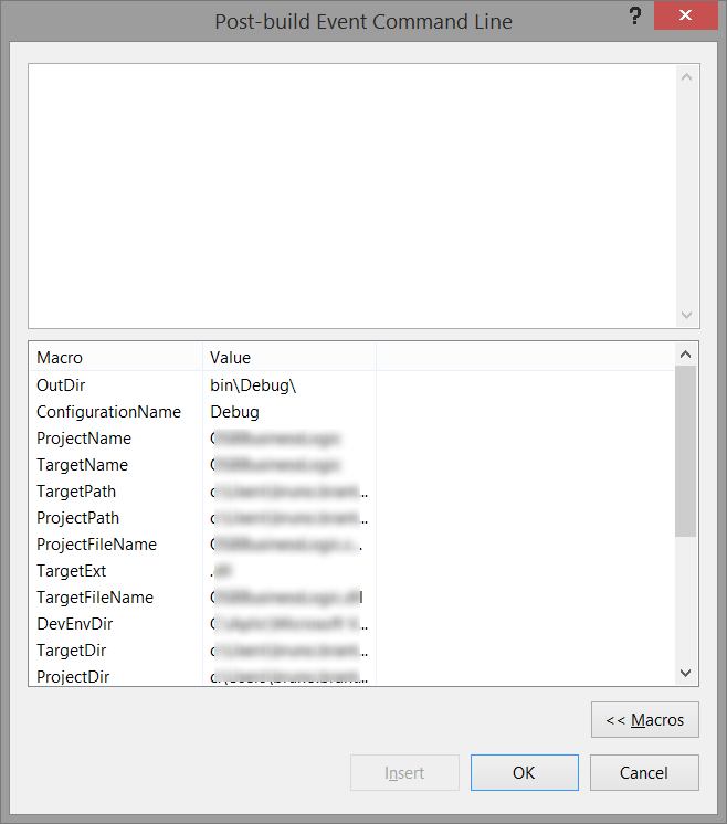 User variables in Visual Studio Solution Stack Overflow