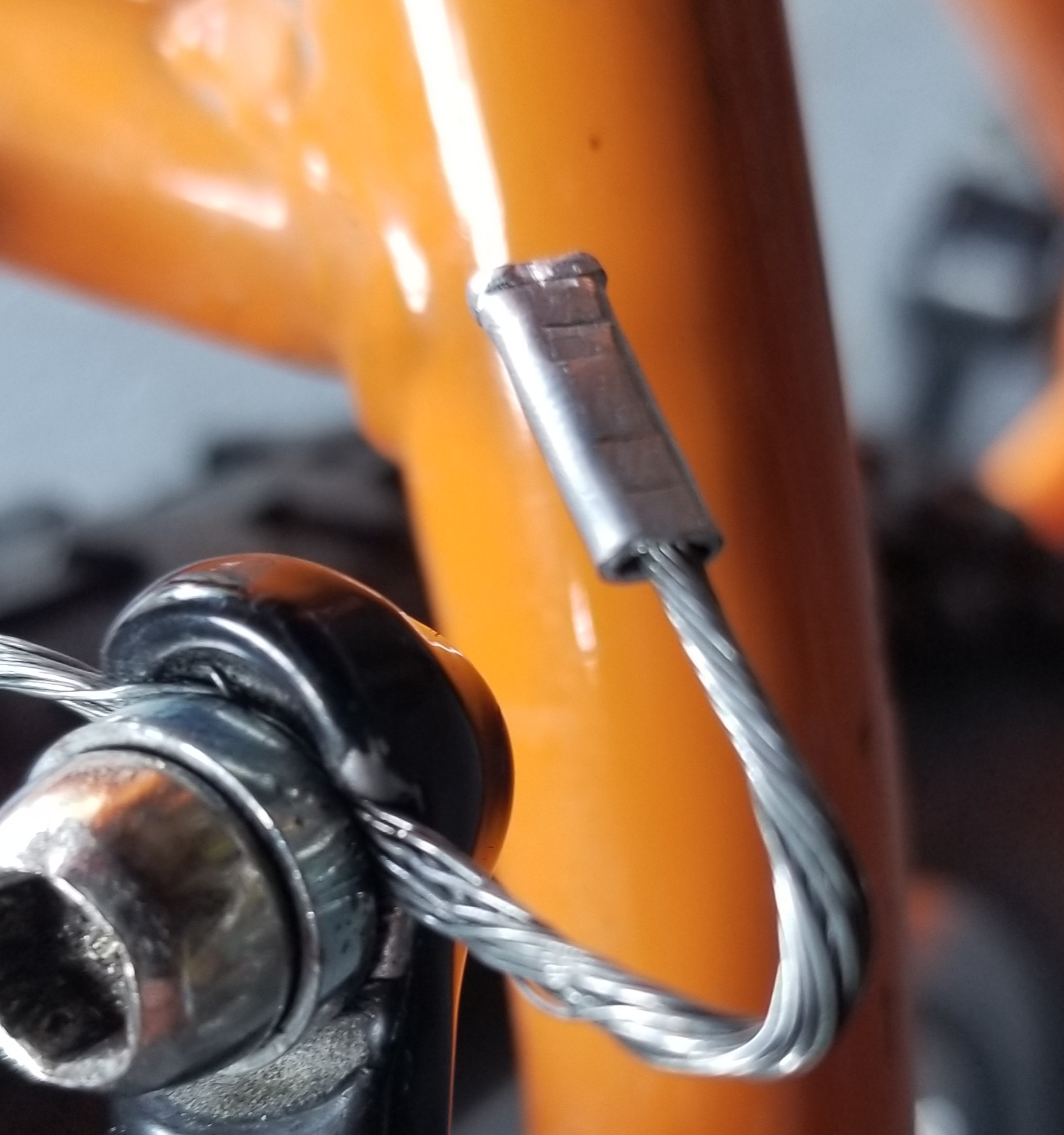 maintenance What can I use for a DIY cable end? Bicycles Stack Exchange