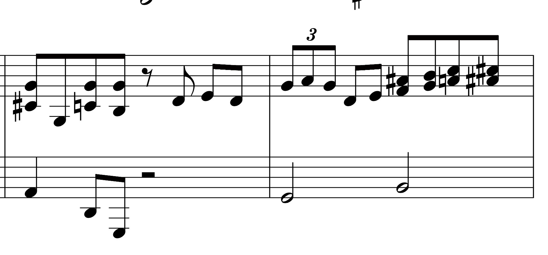 piano Is it ever proper to slip fingers down from black to white keys