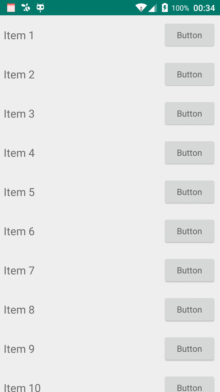 Top 111 + Android recyclerview scroll animation example