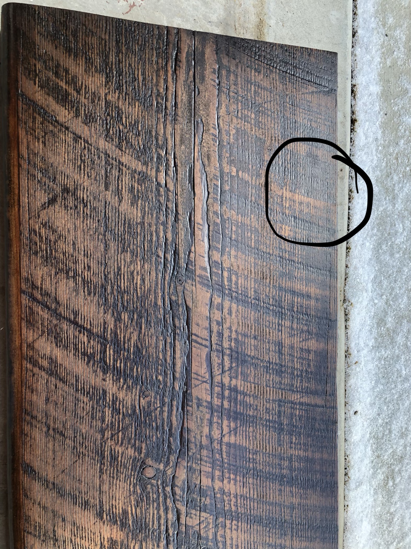 Douglas fir stair treads spots not staining? Woodworking Stack Exchange