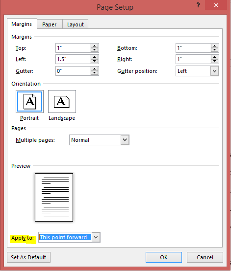 Change The Margins Of The Current Worksheet To Narrow Guru Home