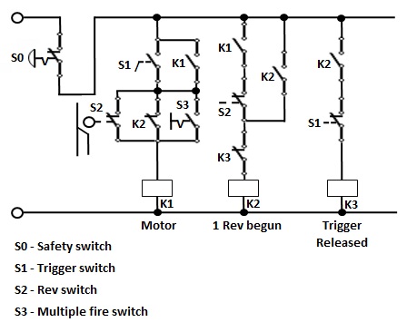 Reedless Electronic Switch Circuit Diagram