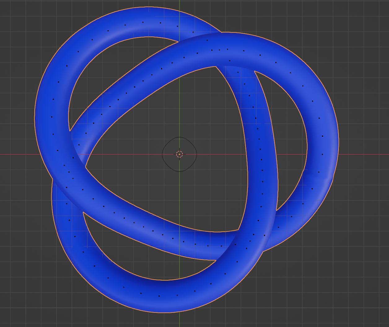 modeling design a mathematical knot in blender Blender Stack Exchange