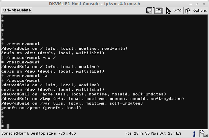 vi Unable to write to file on FreeBSD readonly filesystem Unix