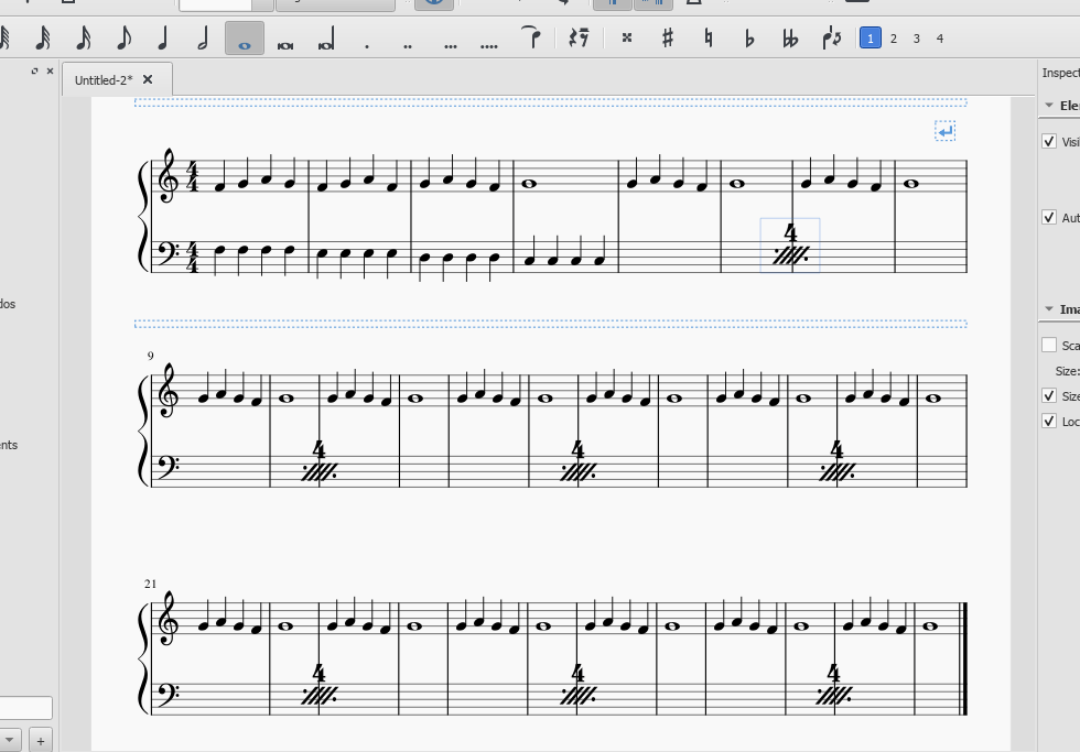 notation Multibar repeats in MuseScore Music Practice & Theory