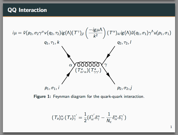 Feynman Diagram error in Beamer TeX document TeX LaTeX