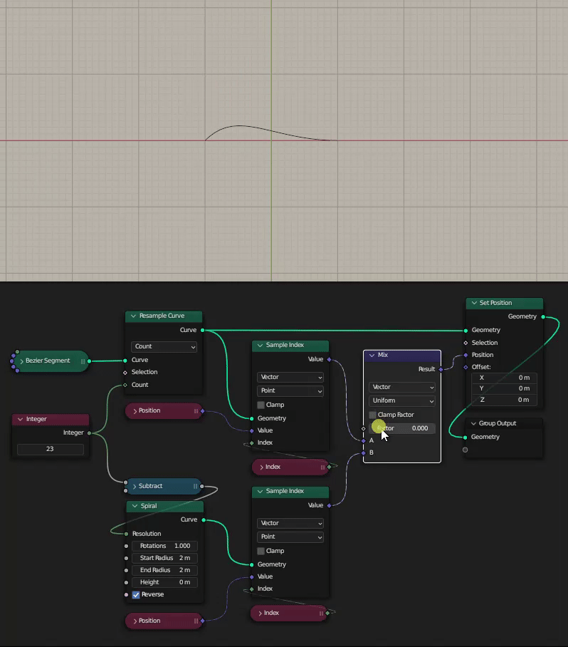 Geometry Node Cyclic Curve Morphing Blender Stack Exchange