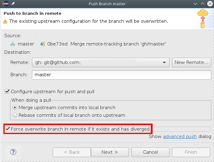 git Eclipse, Egit, Github remove pushed project folder Stack Overflow