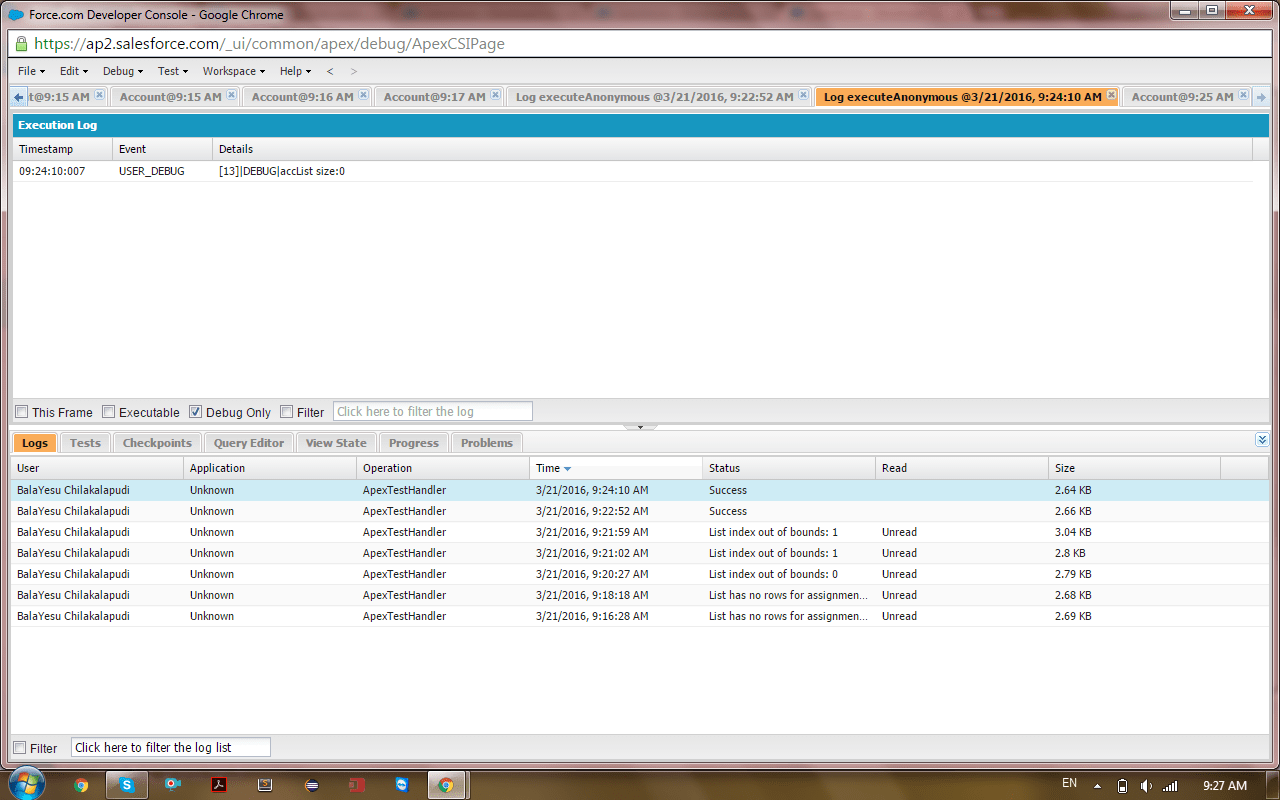 apex Salesforce List has no rows returned Stack Overflow