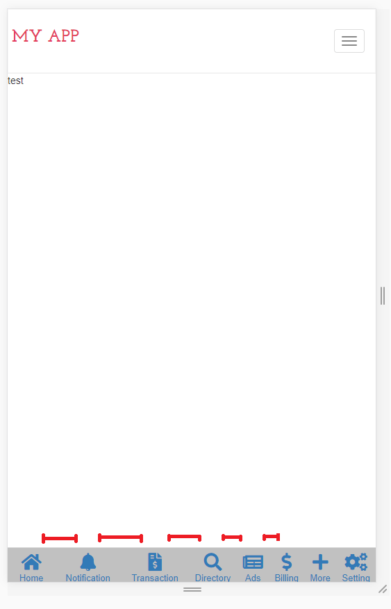 html Bootstrap table, how to equally align each ? Stack Overflow